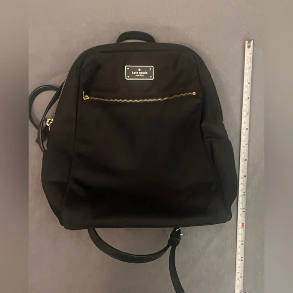 Kate Spade Black Backpack - Picture 1 of 6